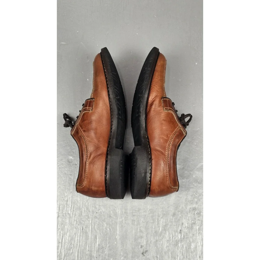 Allen Edmonds Wilbert Dress Shoes Mens Size 10.5 D Brown Leather Casual Made USA